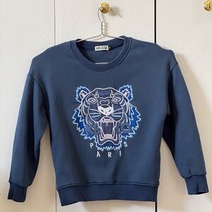 Kenzo Kid Embroidered Tiger Logo Sweatshirt